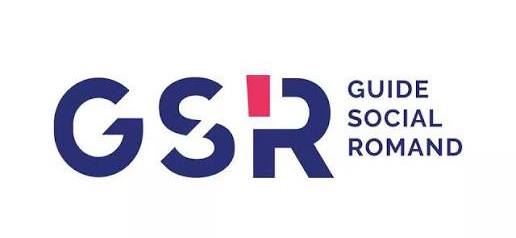 Logo bleu du Guide social romand